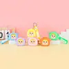 Llavero de Silicona de Bebé Llorando Billetera para Monedas Colgante de Bolso Mini Bolsa para Auriculares Pequeña Billetera Accesorios para Niños