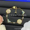 [Novidades Contínuas] Pulseira Cruzada Nova de Alta Qualidade Réplica Lv Letra V com Etiquetas, Artesanato de Ponta Atacado