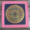 Mandala Nepalesa Xizang Dourada Quente Pintada à Mão Tamanho 26*26 Núcleo do Cartão