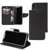 Outlet de Fábrica Funda de Cuero Saffiano Color de Contraste Mercurio para Teléfono Móvil Samsung A16 A55 Funda Protectora para Teléfono Móvil en stock