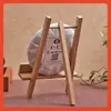 Suporte Dobrável de Bambu para Chá Pu'Er, Suporte para Bolos de Chá, Pires, Suporte de Exibição de Prato de Bolo Qizi, Bambu de Venda Direta da Fábrica