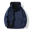 Chaqueta de Pareja Tres en Uno Chaqueta Deportiva Exterior para Hombre Chaqueta Impermeable y a Prueba de Viento Chaqueta de Mismo Estilo para Mujer