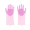 Versión Mejorada de Guantes de Silicona para Baño de Mascotas, Resistentes a los Arañazos, Resistentes al Desgaste, Elásticos, Espuman Rápidamente, Limpieza Profunda, Versión Ampliada y Engrosada