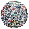 50/100 Peças de Adesivos de Grafite para Carro Caderno Skate Copo d'Água Mala Adesivos Decorativos de Grafite à Prova d'Água Atacado