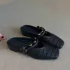 Sandalias de verano para mujer, transpirables, de nicho, tejidas con hebilla, punta cuadrada nueva, suela blanda, cómodas, tipo slip-on, 2026