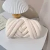 Versión de terciopelo Telas de moda Tiras de hilo islandés súper grueso para tejer a mano mantas, camas para mascotas, cojines, bolsos y kits de materiales