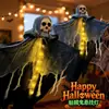 Luz Decorativa LED Nueva de Halloween Transfronteriza Tacones Altos Bruja Fantasma Tela Luz Colgante Festival del Fantasma Luz de Atmósfera de Terror
