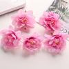 Cabeça de flor de lótus artificial para dormir, flor de peônia, flor falsa, faça você mesmo, cocar hanfu feito à mão, roupas, casamento, decoração de casamento, flor de seda