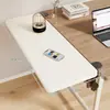 Placa de extensión de escritorio, uso en oficina, no requiere taladro, panel de mesa extensible, soporte de brazo plegable, bandeja para teclado