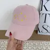 Boné de Baseball Macio e Versátil Estilo Coreano com Aba Flexível para Mulheres com Bordado de Letra Estrela, Proteção Solar, Estilo Casal