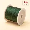 No. 71 Hilo de jade 0.4mm cuerda de hilo de cuentas finas encriptada anillo de cuerda de mano hilo trenzado a mano de fábrica al por mayor