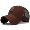 Chapéu de Malha Masculino Proteção Solar de Verão Padrão Médio Viseira para Esportes ao Ar Livre Simples Casual de Negócios Boné de Baseball Chapéu de Verão para Mulheres