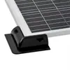 Suporte para Painel Solar de RV Telhado Plano Iate Van Plástico Fotovoltaico Suporte Fixo Base Grátis