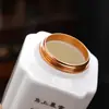 Latas de Té Selladas de Porcelana Blanca al por Mayor con Patrones Auspiciosos para el Año del Caballo, Latas Domésticas a Prueba de Humedad para Almacenar Té, Latas de Té Pequeñas Portátiles de Cerámica