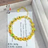Tienda de Oro Mismo Estilo Pulsera Antigua de Oro Esmaltado Trece Mahjong para Mujer, Pulsera de Mahjong de la Suerte Trendy China al por Mayor