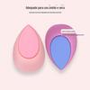 Silicone patch beleza maquiagem ovo seco e molhado dupla utilização irregular esponja almofada de ar pó puff ferramenta Q bomba pó fabricantes atacado