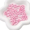 Cuentas de acrílico de 7 mm de color real, cuentas sueltas, cuentas DIY hechas a mano, pulsera, collar, cadena para teléfono móvil, accesorios de joyería