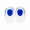 Popular almohadilla de talón absorbente de golpes de silicona GEL, aumento de altura interno invisible, almohadilla de talón suave para deportes, reduce la presión y alivia el dolor de pies