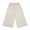 Pantalones de tiro alto de pierna ancha estilo Old Money para mujer, adelgazantes y favorecedores, adecuados para figuras petite, pantalones cropped de pierna recta para ir al trabajo y uso casual