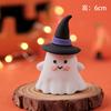 Decoración de Pastel para Halloween 2025 Bandera Adornos Lindos de Fantasma Pegatinas de Calabaza Feliz Halloween Decoración de Postre