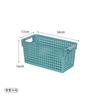 Cesta de almacenamiento hueca de corte bajo para escuela, plástico PP, portátil, cesta de almacenamiento A4, cesta organizadora de verduras y frutas para cocina, venta al por mayor