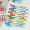Resaltadores de color degradado a granel, marcadores de colores claros para salón de clases estudiantil, marcadores de colores a base de agua, bolígrafos para diario infantil