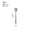 Juego de Cuchillo, Tenedor y Cuchara de Acero Inoxidable con Textura Martillada Estilo Occidental Vajilla Cocina de Restaurante Cuchillo para Bistec, Tenedor, Cuchara, Cucharilla de Té, Tenedor, Cuchara de Postre