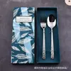 410 tela falsa rueda patrón volcánico serie vajilla cuchillo tenedor cuchara cucharilla tenedor de té traje de vajilla vajilla de hotel
