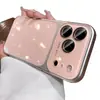 Nuevo Diseño de Ventana Grande Estuche de Verano con Brillo Adecuado para Teléfono Apple 17Promax Funda para iPhone16 Botones de Silicona Anti-Caída