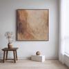 Pintura Colgante Moderna Simple Abstracta para Dormitorio Mesita de Noche Cuadrada de Alta Gama Atmosférica Decoración para Habitación de Hotel B&B