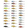 Señuelo Micro Xiaomi Minnow Lua de Hundimiento Lento para Pesca de Mojarra, Lubina de Ojo Rojo, Pargo