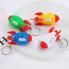 Para comercio exterior misil luminoso luz LED llavero luminoso iluminación linterna pequeña portátil cadena pequeño colgante linterna