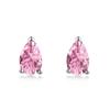 Pendientes de plata de ley s925 japoneses y coreanos para mujer, diseño de nicho con gota de agua y circonita, pendientes de viento frío de alta calidad al por mayor.