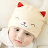Gorro de tela para cachorro Wangwang, gorro de bebé para primavera y otoño, gorro de princesa madre, gorro fetal cálido con dibujos animados, MZ5785