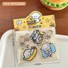 Broche Pingente Original de Capivara Fofa terno Bolsa Coração de Menina Acessórios de Decoração de Roupas Chaveiro Cartoon Pendurado