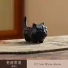 Figura de Animal de Té de Cerámica, Lindo Portalápices de Tigre, Accesorio de Té Exquisito y Divertido, Bandeja de Té, Adorno para Decoración del Hogar
