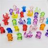 Videojuego de color mixto Máquina de captura de ciudad decoración acrílico Muñeca de dibujos animados acrílico pony acrílico cuentas de animales acrílicos