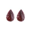 E15209 Pendientes de Resina Plegada con Forma de Lágrima Retro Transfronterizos, Pendientes Versátiles Multicolores de Estilo Francés de Moda para Mujer