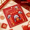 Creativos Couplets Mini de Acrílico del Año del Caballo para Año Nuevo Imanes para Refrigerador Lindos Dibujos Animados Decoraciones de Atmósfera de Año Nuevo