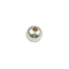Plata de Ley 925 Redonda de un Solo Círculo Hecha a Mano DIY Joyería Pulsera Collar Conexión Final Accesorios Fábrica Stock Listo Entrega 48H
