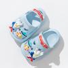 Sapatos EVA personalizados baotou infantis com furos, chinelos de sola macia para interior e exterior, sandálias de bebê antiderrapantes, chinelos de verão, atacado