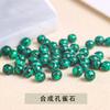 Directamente del fabricante: Cuentas de Medio Agujero, Cuentas Sueltas, Accesorios para Joyería, Aretes DIY, Accesorios para el Cabello, Cuentas de Ágata Roja de Medio Agujero de 6 mm al por Mayor