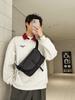 Nueva Moda Trendy Unisex Bolso Cruzado Estilo Coreano de Alto Valor para Viajero Bolso de Pecho Sencillo Ligero Color Sólido Riñonera Pareja