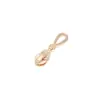 No. 5 tiradores de cremallera chapados en oro, accesorio universal para chaquetas y textiles del hogar, cremallera en stock, venta al por mayor desde la fábrica de origen