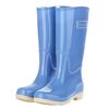 2026 Nuevas Botas de Lluvia de Moda Transfronterizas para Mujer Botas de Lluvia de Caña Alta para Mujer Antideslizantes Impermeables PVC Zapatos de Agua para Mujer Venta al por Mayor
