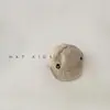 Gorra Suave para Bebé con Visera Elegante Bordada Sombrero de Sol Moda de Verano para Bebé Gorra de Béisbol Lavada Moderna