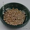 50 Contas de Cobre Lisas Contas Redondas DIY Grampo de Cabelo Antigo Feito à Mão Acessórios para Cabelo Pingente Miçangas de Núcleo de Flor Acessórios