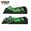 PGM - Nuevo juego de minigolf con putter de doble agujero para interior con bola eléctrica trasera