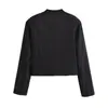 Atacado de roupas femininas transfronteiriças 2026 outono nova moda versátil novo estilo chinês jaqueta de botão com gola alta 7022947