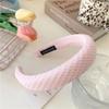 Nueva diadema de verano de Corea con crema de alta sensación, linda diadema con calavera alta, banda para el cabello con lados anchos, paquete de cabello al por mayor para mujeres